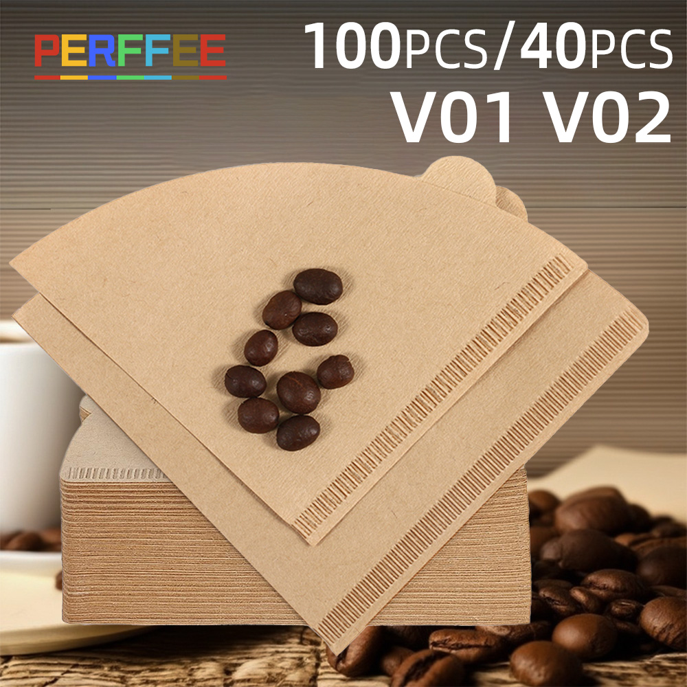 Coffee Equipment Cleaner - Kahve Kağıt Filtreleri 100 Adet/40 Adet