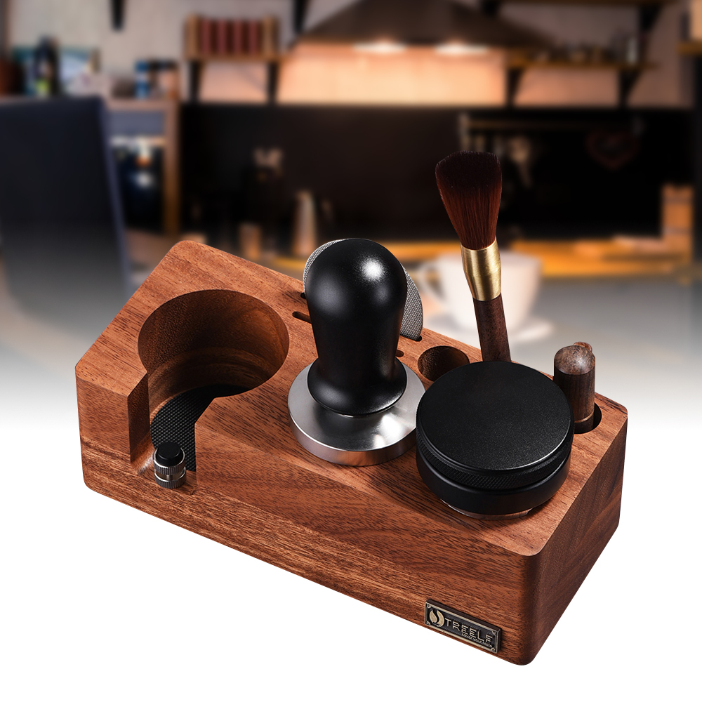 Espresso Tamper Set - TREELF Kahve Sabotaj Tutucu Çok Fonksiyonlu