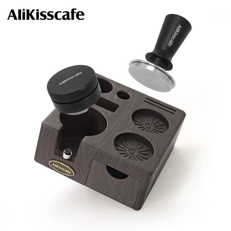 Coffee Equipment Holder - Alikisscafe Kahve Sıkıştırma İstasyonu 51mm 54mm