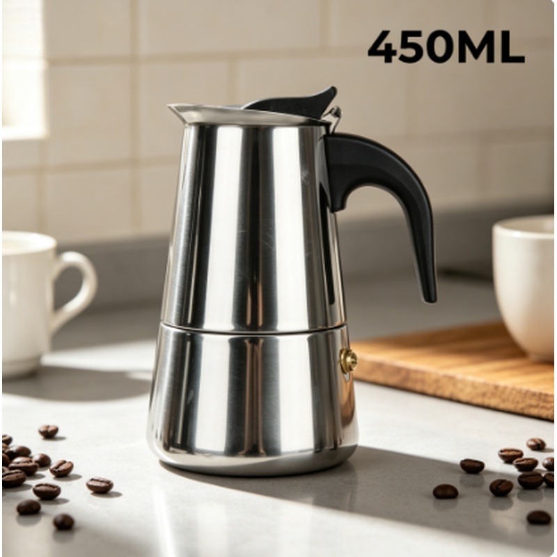 Çok Kaplı Paslanmaz Çelik Moka - Coffee Equipment Wdt incelemesi ve fiyatı