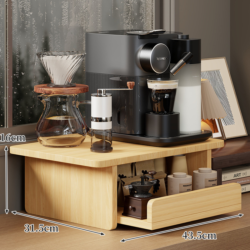 Minimalist Ahşap Kahve Köşe Ra - Coffee Equipment Holder incelemesi ve fiyatı
