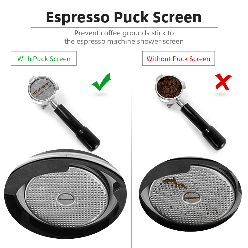 Kahve Puck Ekran 51mm 53.5mm 5 - Coffee Equipment Wdt incelemesi ve fiyatı