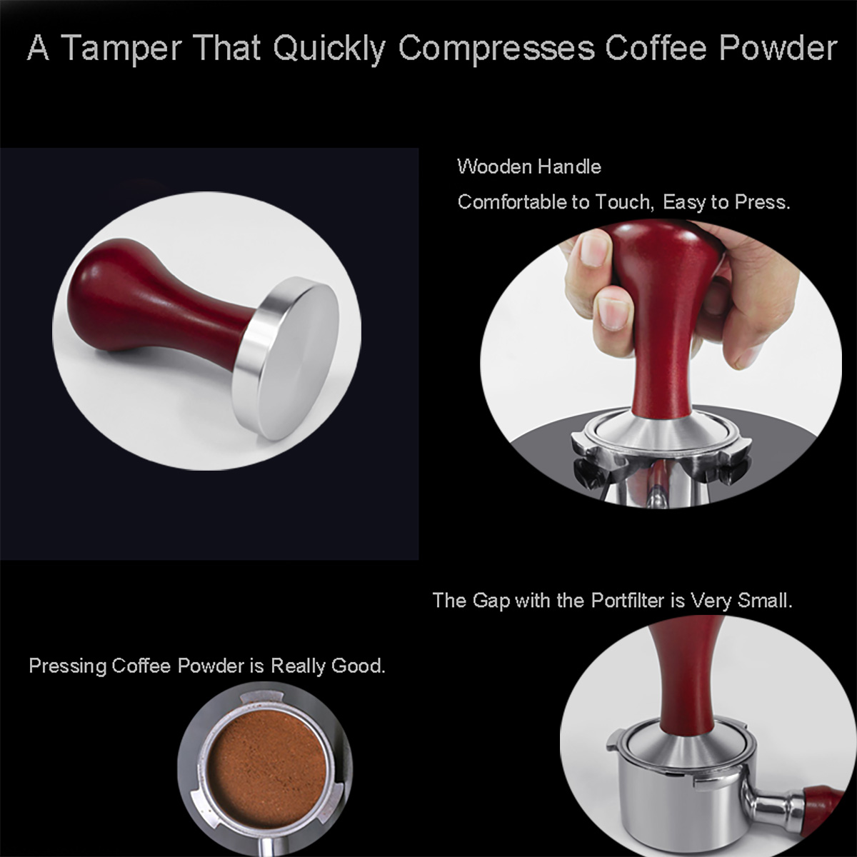 51mm 53mm 58mm Espresso sabota - Espresso Tamper Set incelemesi ve fiyatı