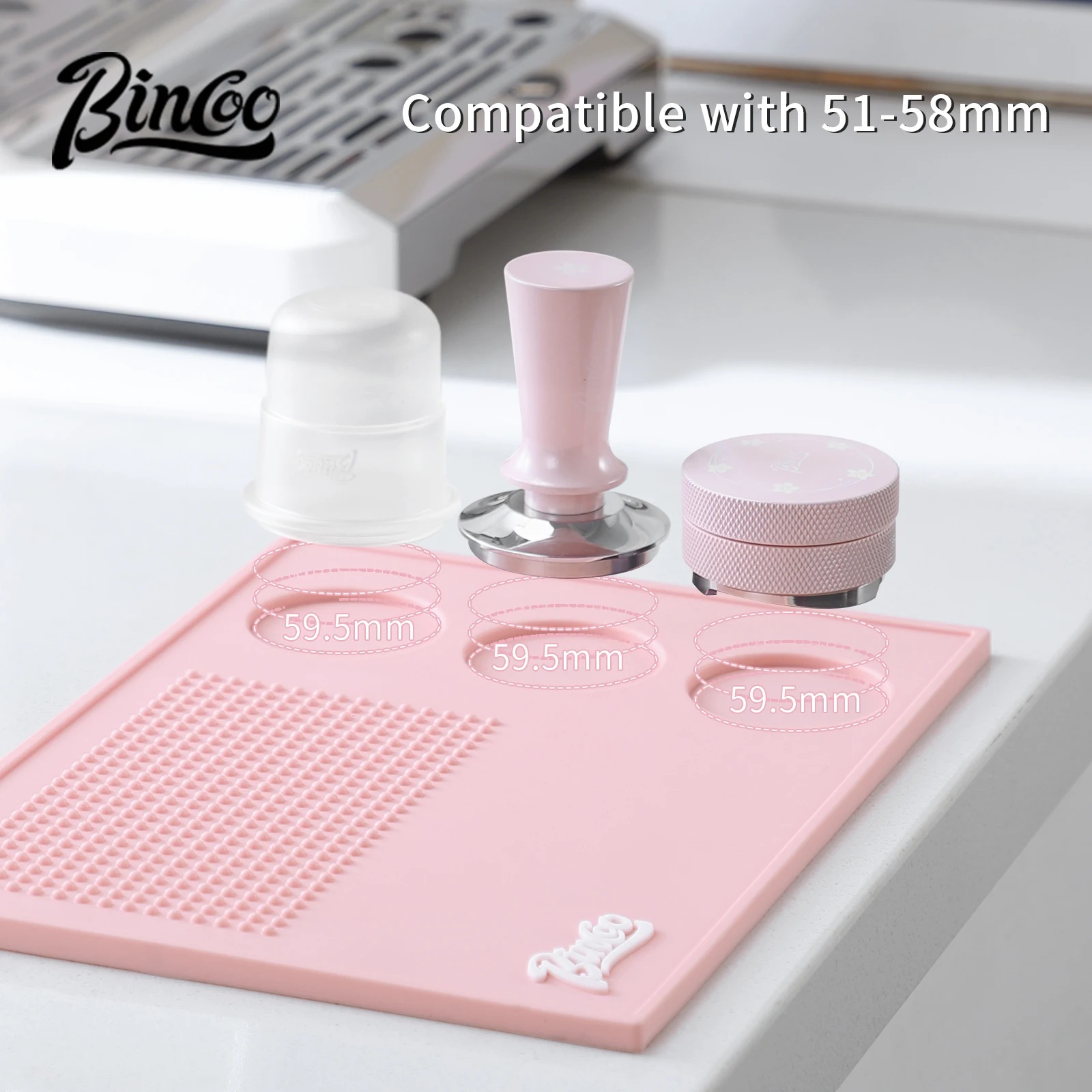 Bincoo Pembe Espresso 51mm-58m - Espresso Tamper Set incelemesi ve fiyatı